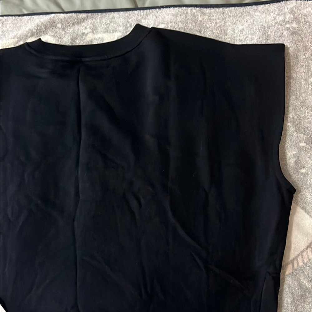 YoungLA Black Sleeveless Muscle Tee Relaxed Fit ( SAMPLE ) - Picture 7 of 9